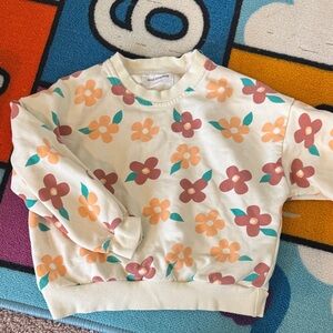 Floral Kids Sweatshirt